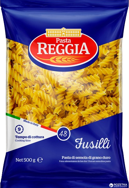 Макаронные изделия Reggia Fusilli №48 грА 500г