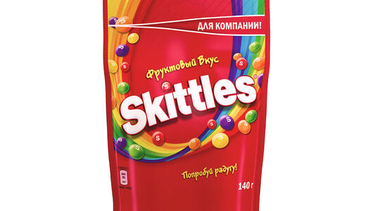 Драже Skittles Фруктовый вкус 140г