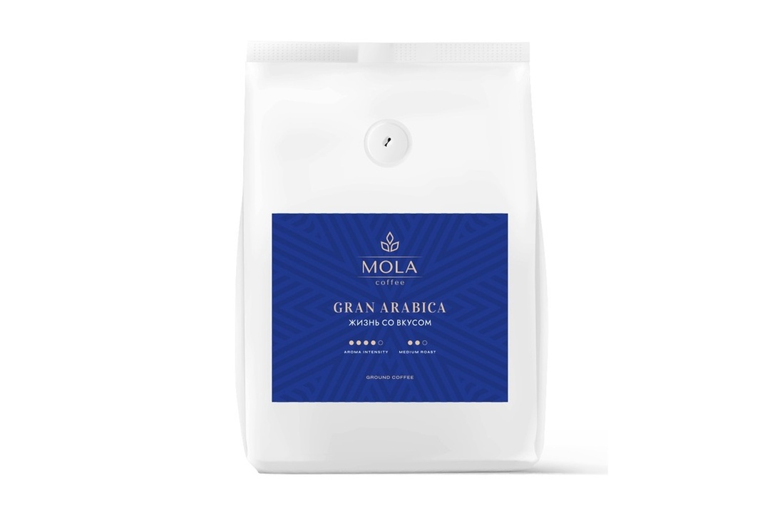 

Кофе молотый Mola Gran Arabica Натуральный 200 г