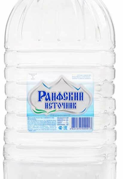 Вода питьевая негазированная Раифский источник высшей очистки артезианская