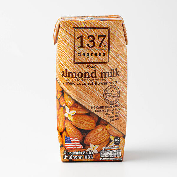 Напиток миндальный 137 Degrees с нектаром кокосовых соцветий, 180 мл