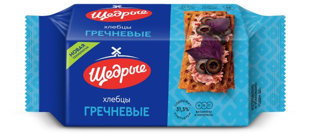 

Хлебцы Щедрые гречневые 100 г