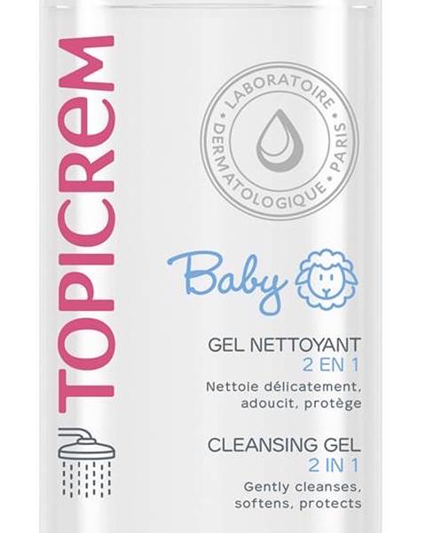 Topicrem baby Гель для тела и волос очищающий 2 в 1 500 мл 
