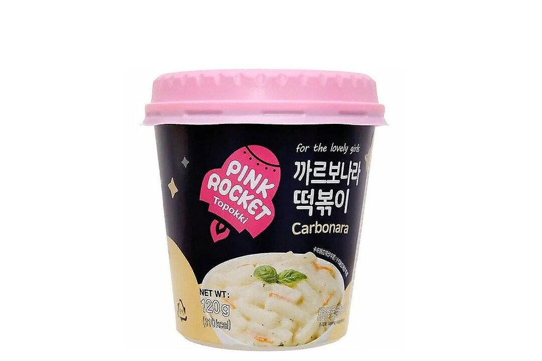 

Клецки рисовые Pink Rocket токпокки с соусом карбонара 120 г