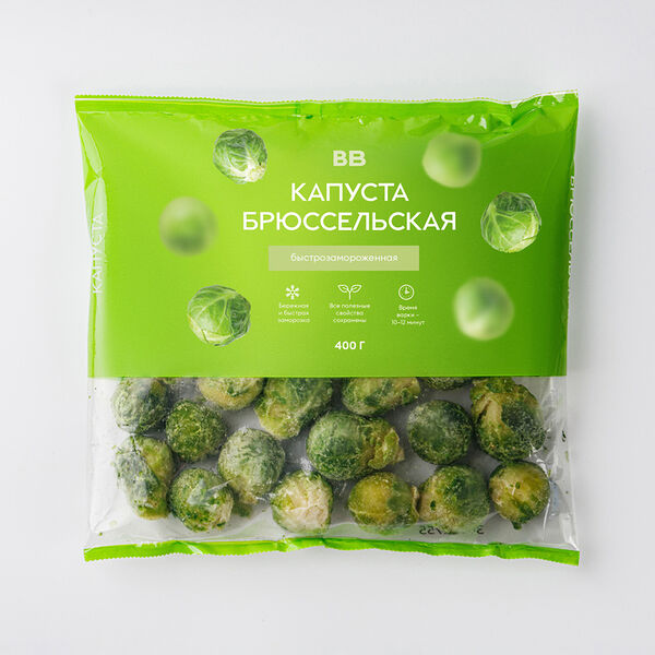 Капуста брюссельская свежезамороженная