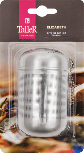

Ситечко для чая TalleR Elizabeth, нержавеющая сталь