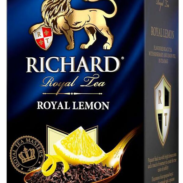 Чай черный Richard Royal Tea Royal Lemon байховый 25 саше