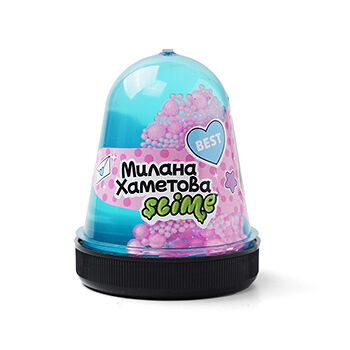 Игрушка модели Slime Милана Хаметова голубой капсула, От 3 лет, Россия