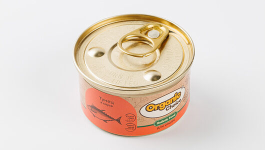 Консервы ORGANIC CHOICE для кошек Grain Free Тунец в соусе