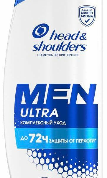 Шампунь для волос Head Shoulders Ultra Men Комплексный уход против перхоти 600 мл