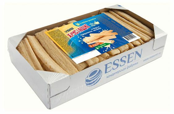 Трубочки хрустящие Махеевъ со вкусом сгущенного молока 400 г