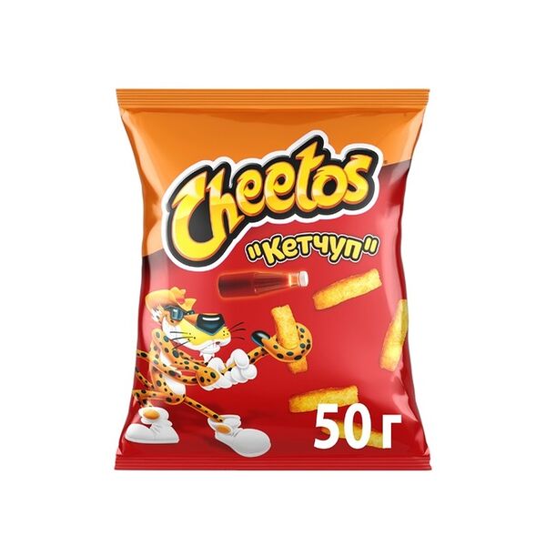 Кукурузные снеки Cheetos Кетчуп, 50 г
