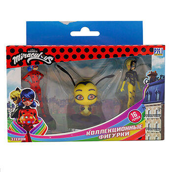 Фигурки Miraculous Ледибаг, Леди Пчела, Поллен 3 шт., Китай