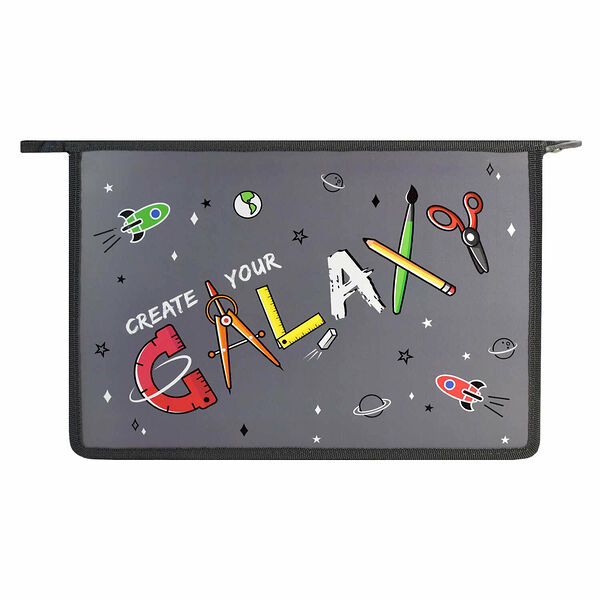 Папка для тетрадей А4 33х23х7см, пластик, молния ГЭЛЭКСИ 59616