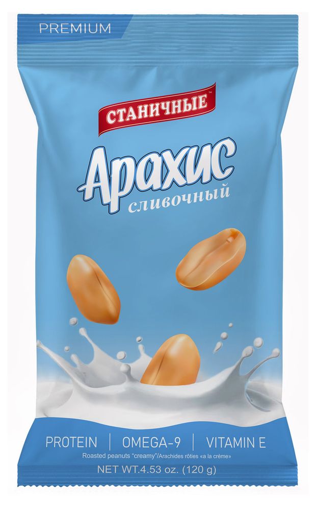 

Арахис Станичные Сливочный 120 г