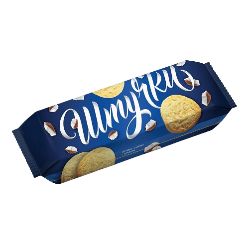 Печенье сдобное Штучки с кокосом 160г