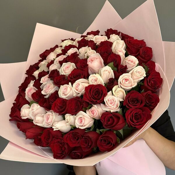 101 радужная Роза