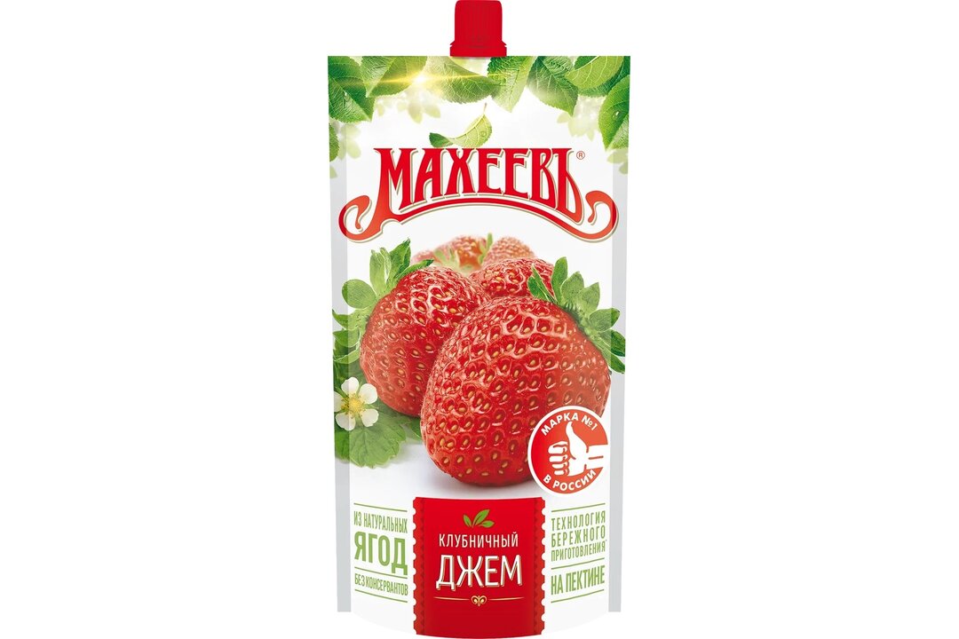 

Джем Махеевъ клубничный 300 г