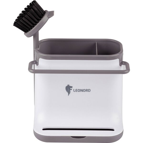Органайзер Leonord Sauber с щеткой пластик