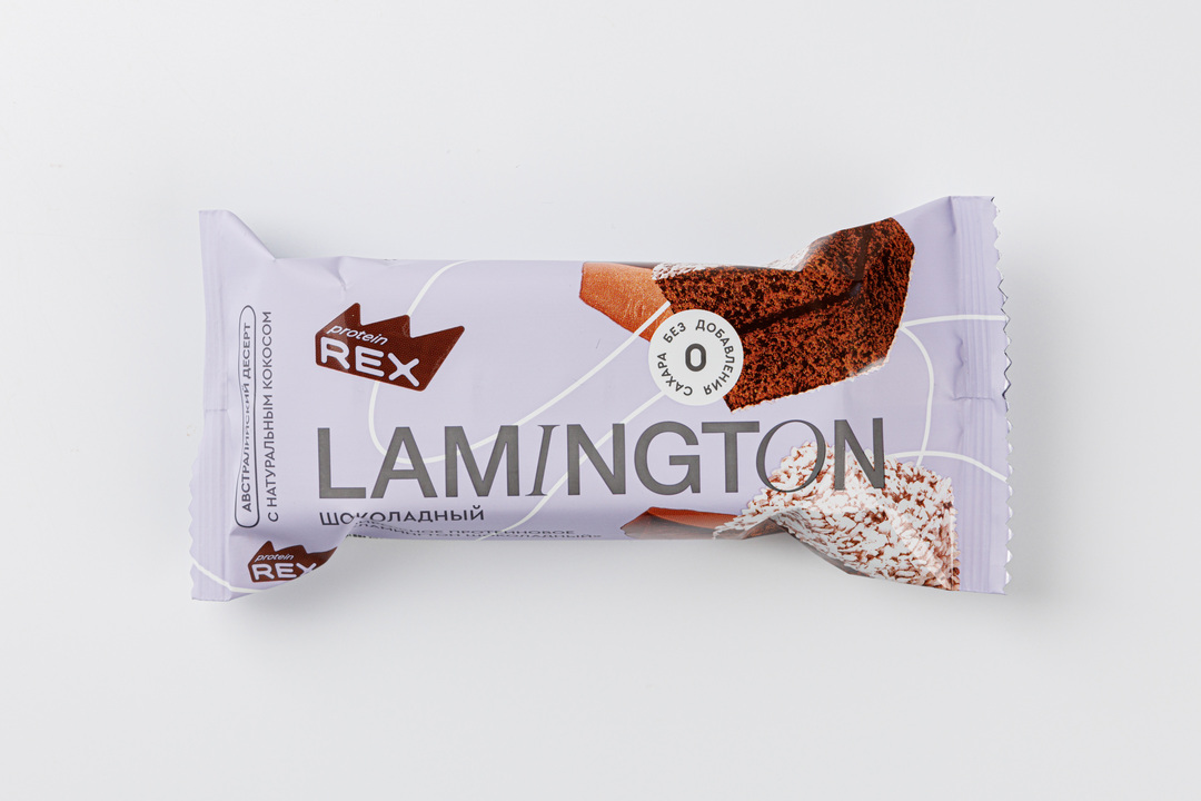 

Пирожное ProteinRex Lamington Choco 50 г