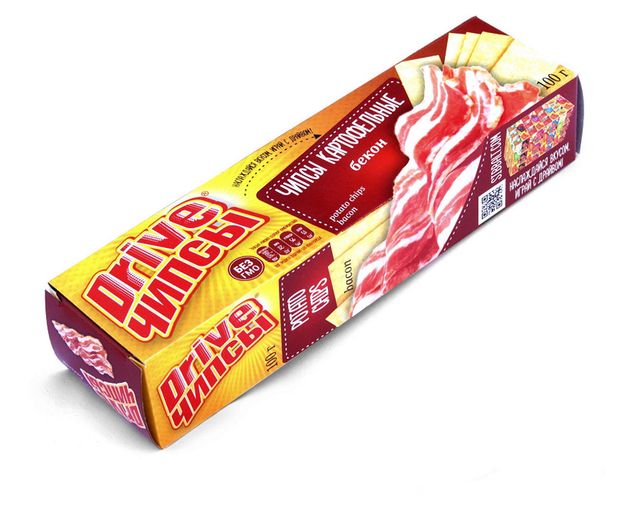 

Чипсы картофельные Drive Бекон 100 г