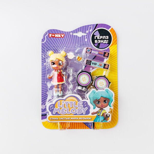 Куколка Funky Toys с музыкальными аксессуарами