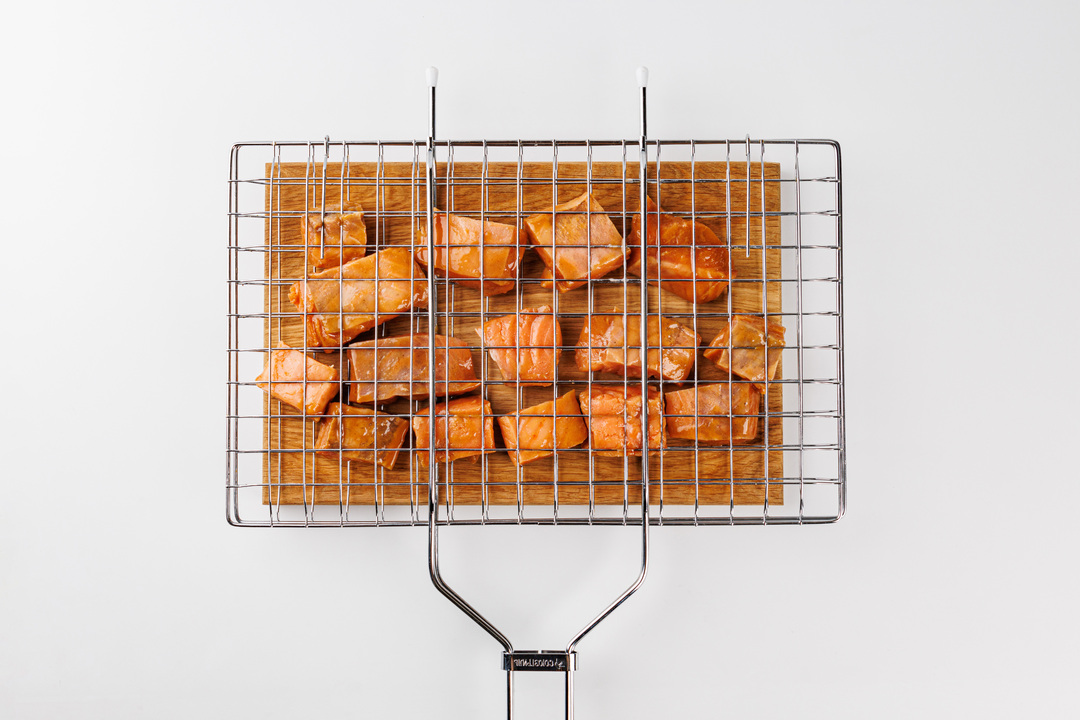 

Семга шашлык в маринаде "Горчица, соевый соус, мед" зам., 500 г(Продукт замороженный)