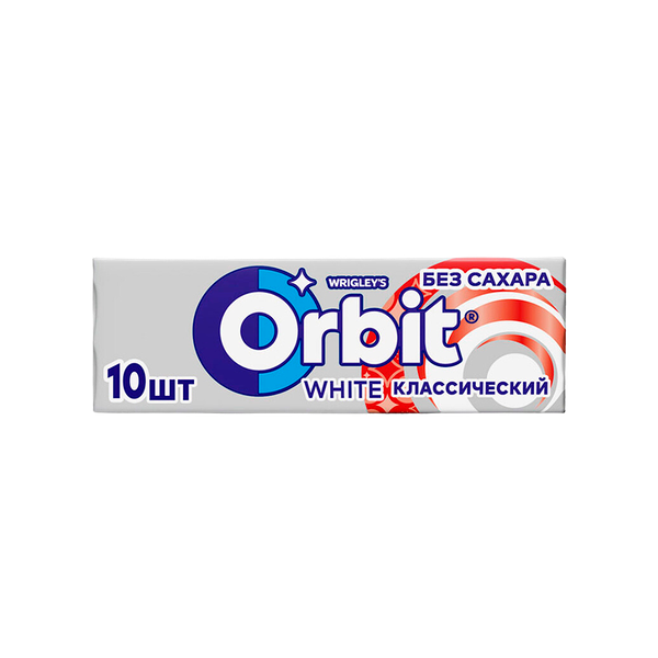 Резинка жевательная Orbit White классический 13.6 г