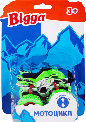 

Игрушка инерционная BIGGA Мотоцикл, 9см, Арт. 2109A163 в ассортименте