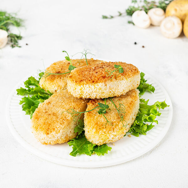 Зразы картофельные с грибами запеченные 500 г