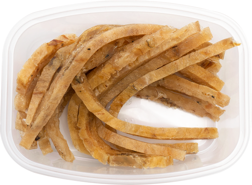 

Минтай соломка сушено-вяленая вес