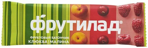 Фруктовый батончик Фрутилад Фруктовая энергия с клюквой и малиной 30г