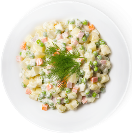 Салат Тульский дворик Оливье на майонезе 200 г