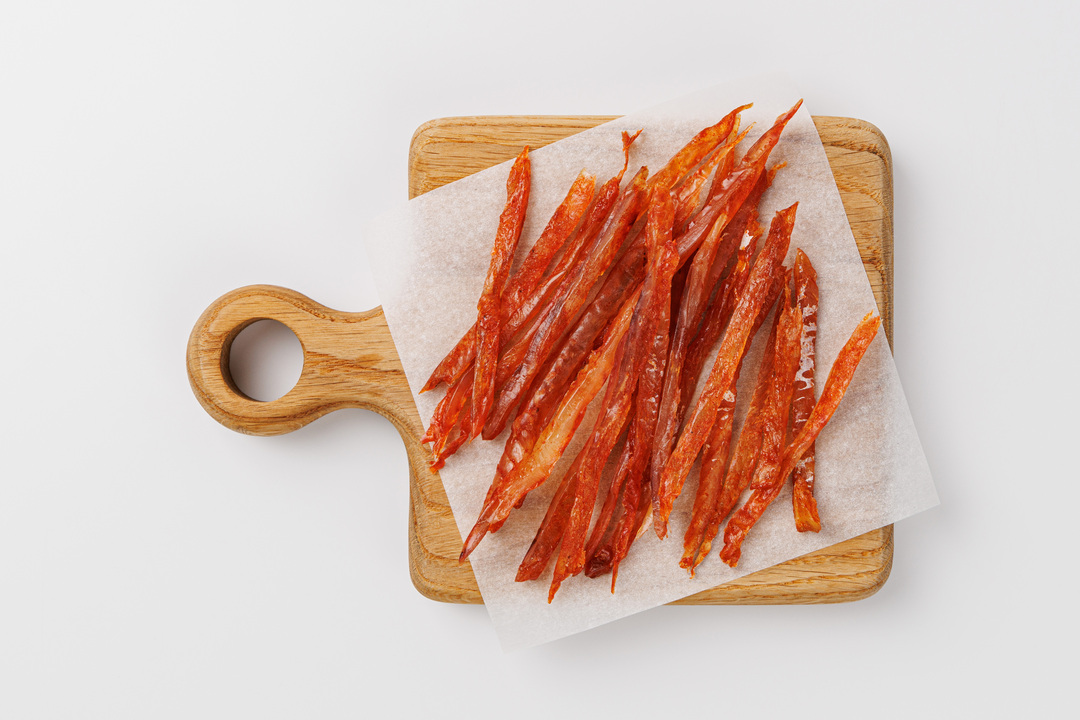 

Минтай соломка с перцем вяленая 50г