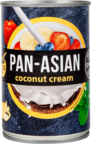 

Крем кулинарный ультрапастеризованный Pan-Asian Кокосовый 20–22% на растительной основе 400 мл