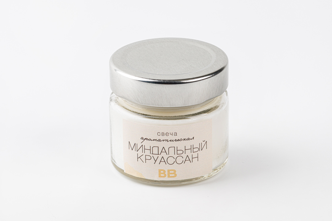 

Свеча ароматическая "Миндальный круассан"