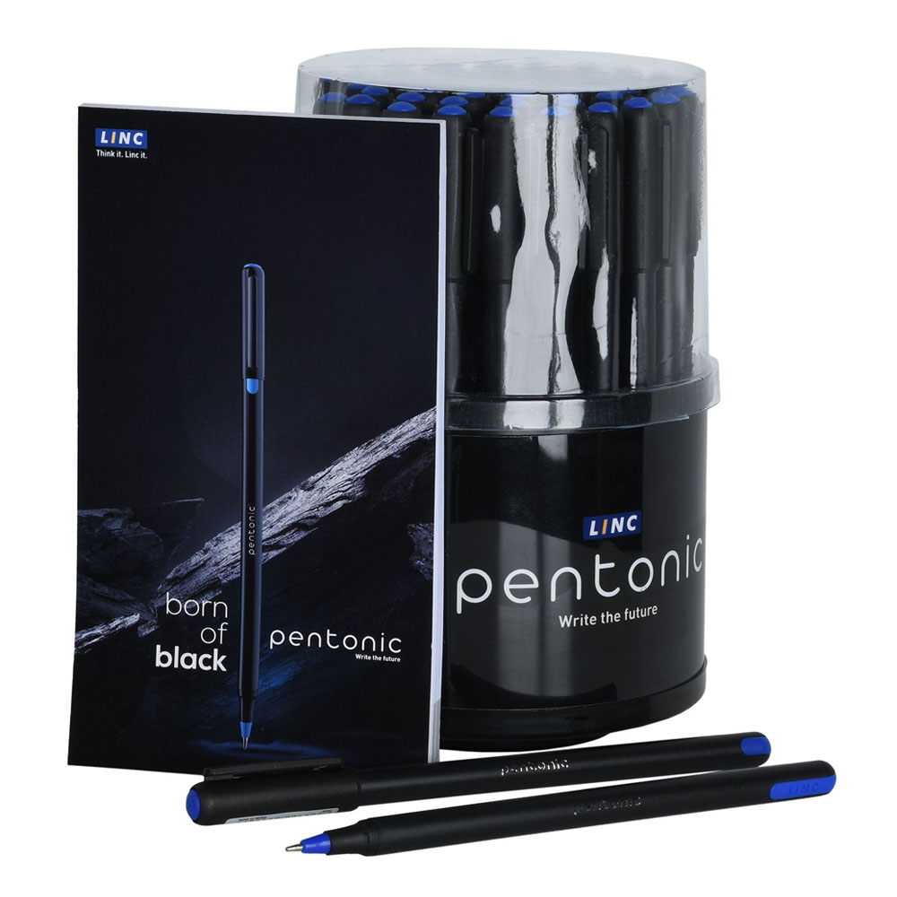 

Ручка шариковая Linc пентоник 0.7 мм синий 7024
