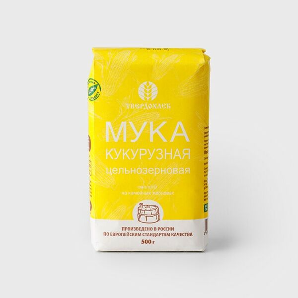 Мука кукурузная цельнозерновая