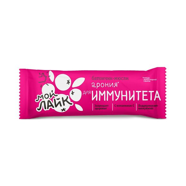 Батончик Леовит Арония для иммунитета 25 гр