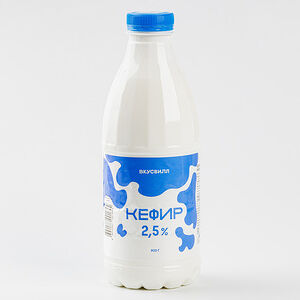 Кефир 2,5% в бутылке