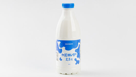 Кефир 2,5% в бутылке
