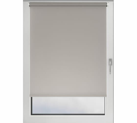 Штора рулонная Prakto Glasgow, 80х160 см, серый