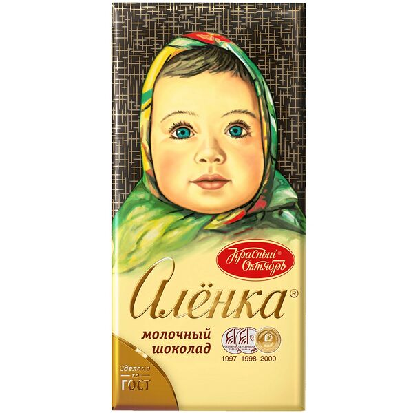 Шоколад молочный Красный Октябрь Алёнка 90г