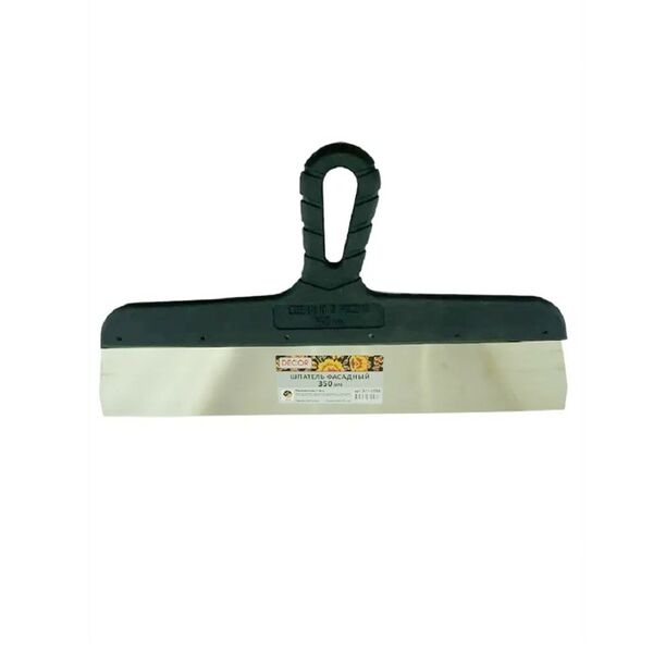 Шпатель гладкий Decor Black Edition, 350 мм, нержавеющая сталь