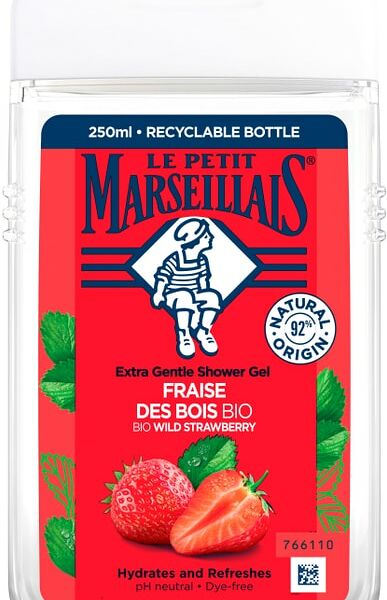 Гель для душа Le Petit Marseillais Клубника 250мл