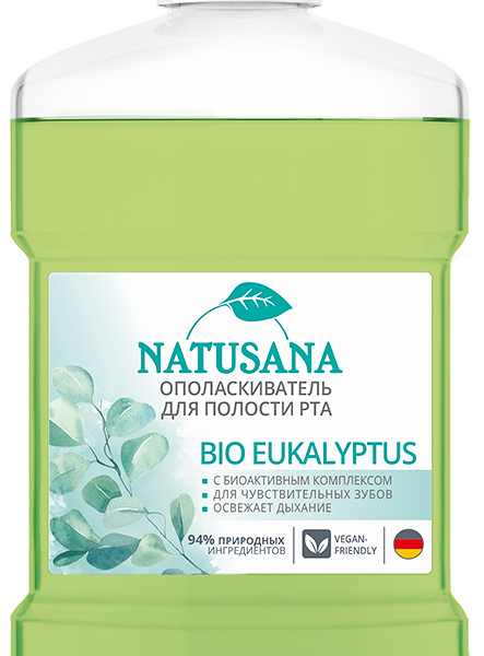 Ополаскиватель для полости рта Natusana Bio Eucalyptus 475 мл