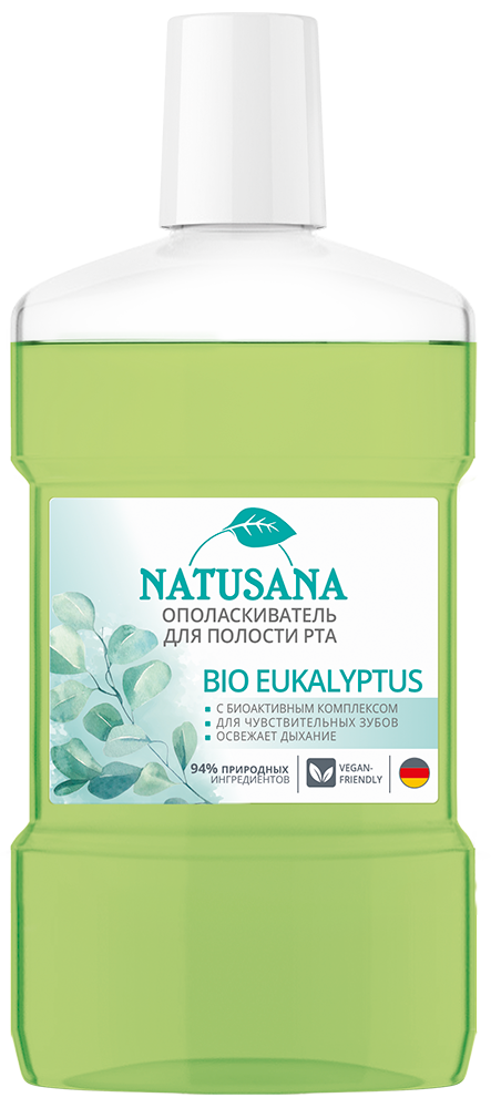 

Ополаскиватель для полости рта Natusana Bio Eucalyptus 475 мл