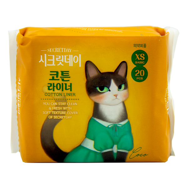 Secretday Прокладки ежедневные 20 шт размер XS