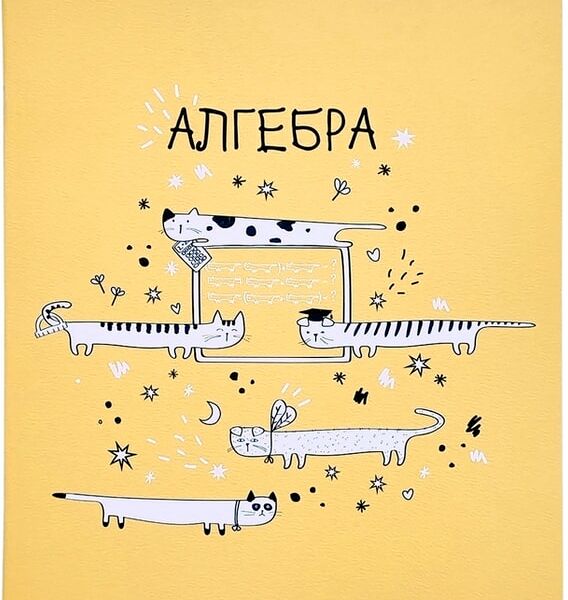 Тетрадь общая Be Smart Feed us Алгебра 165*203мм клетка 48л