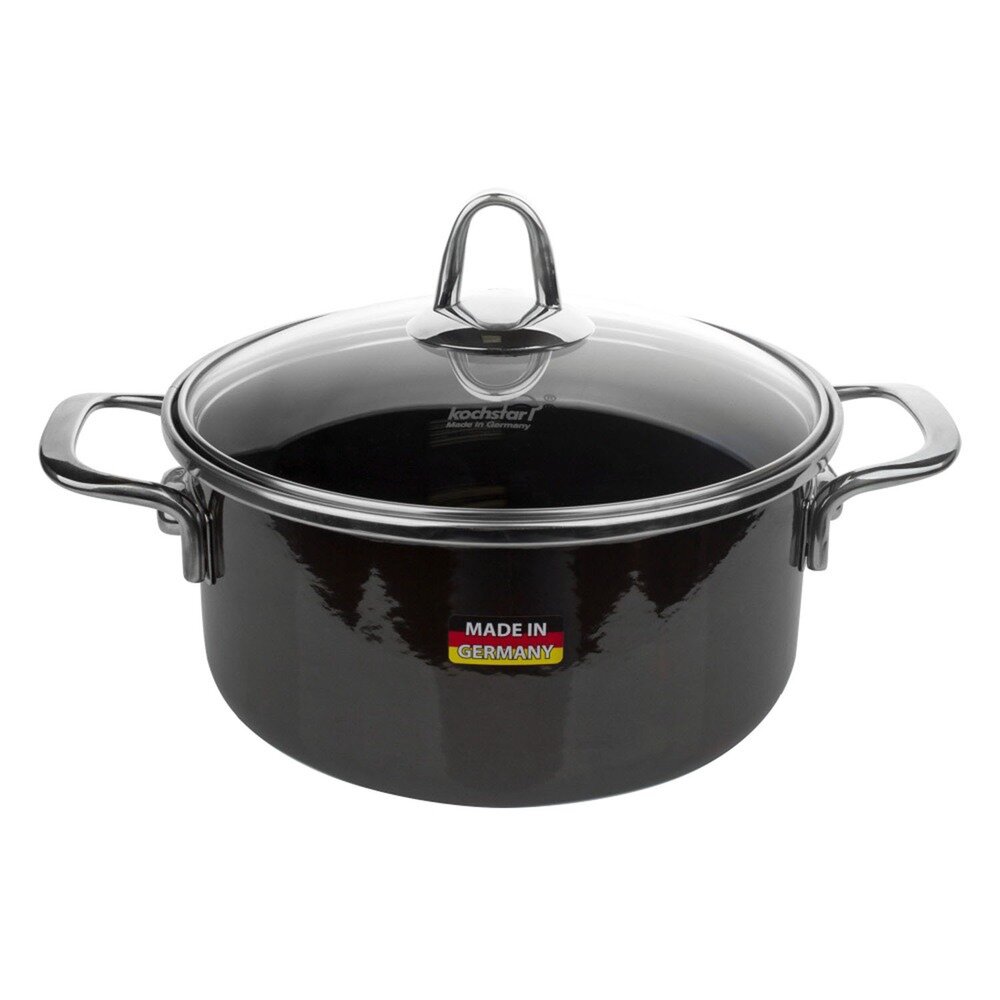 

Кастрюля KOCHSTAR Metallica SOLID Onyx 20см темно-серая, 5000981120